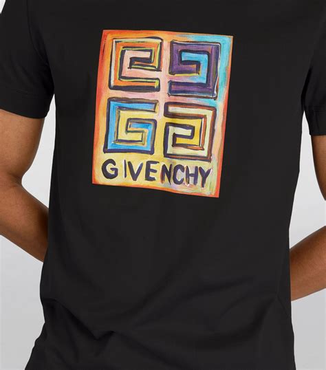 givenchy logo printed t shirt|givenchy t shirt men price.